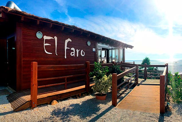 Chiringuito El Faro, Villaricos, Almería.