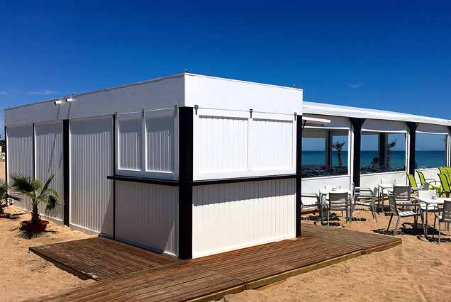 Chiringuito Gurugu, Benicarló playa, Castellón