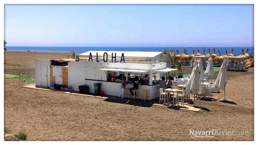 Guingueta de fusta con tarraza Malaga